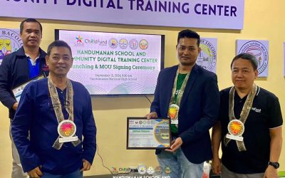 Igniting Digital Potential: Handumanan National High School’s New Digital Training Center